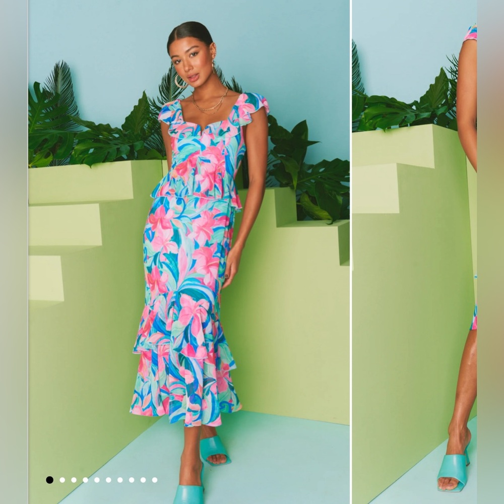 SHOW ME YOUR MUMU Reese Ruffle Dress